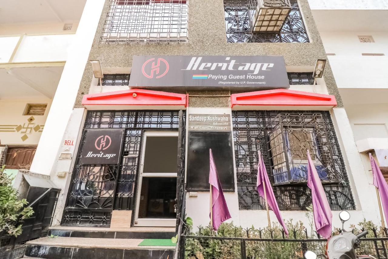 Oyo 71163 Heritage Guest House Allāhābād Junction Exteriör bild